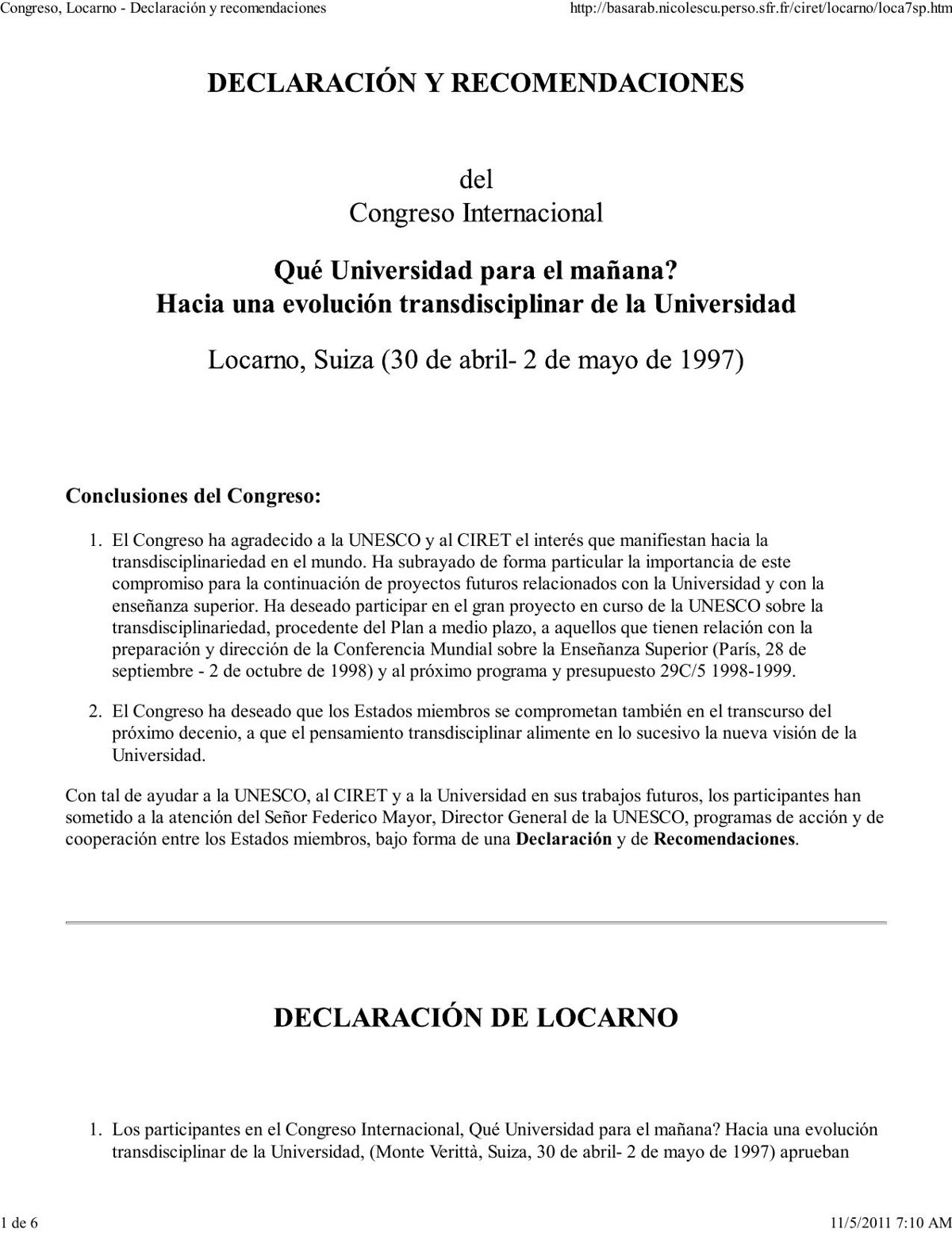 Declaración de Locarno